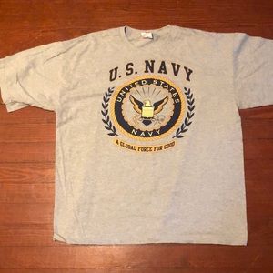 Vintage navy T-shirt Xlarge